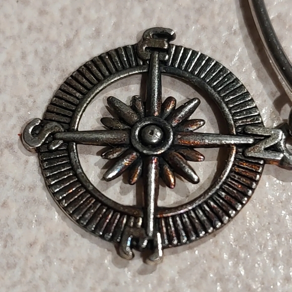 Inspirational Charm Bangle Bracelet Engraved Message'Always remember you're - Picture 3 of 9